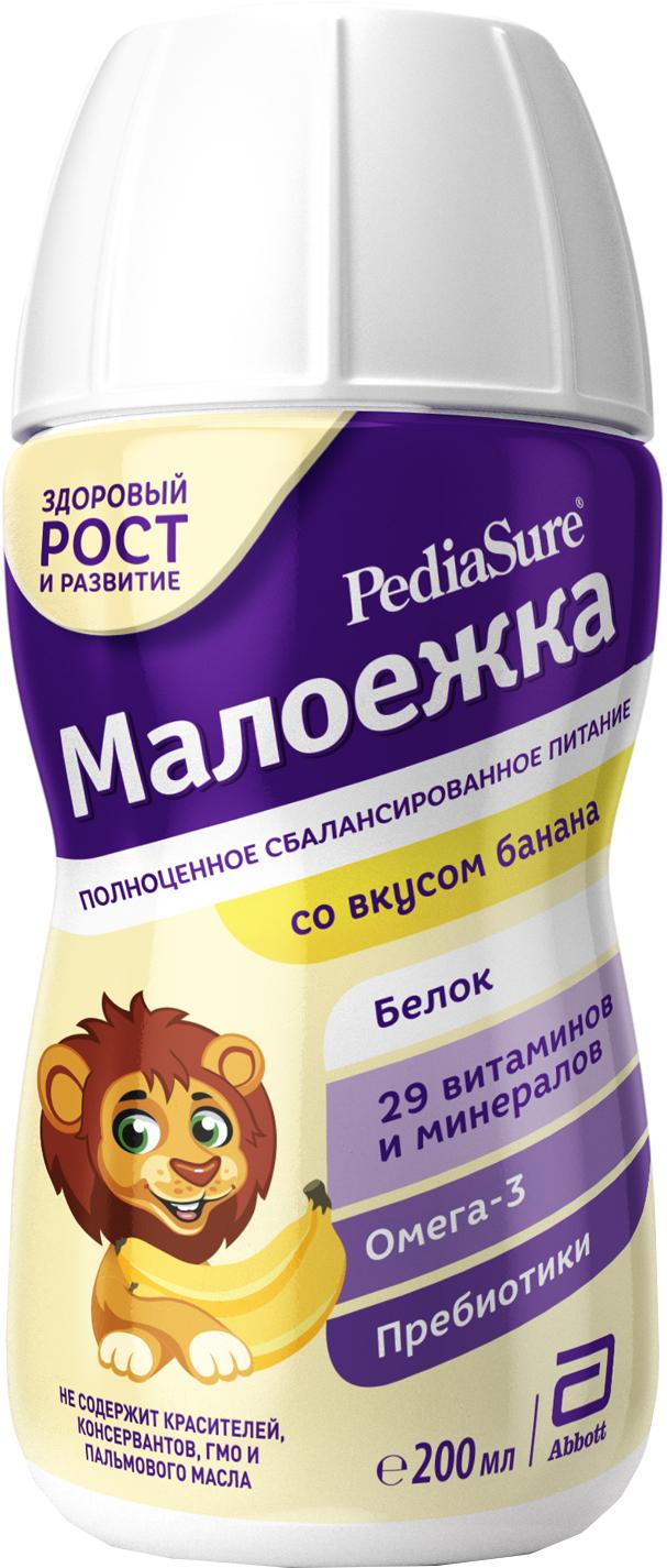 ПедиаШур Малоежка Банан 200мл (1-10лет)