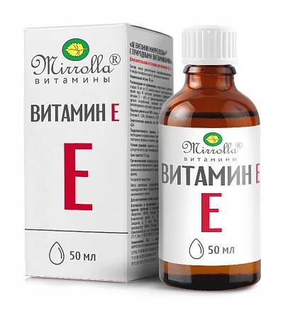 Витамин Е "Мирролла" 50 мл