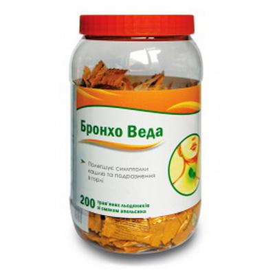Бронхо Веда Леденцы Апельсин: 200 шт.