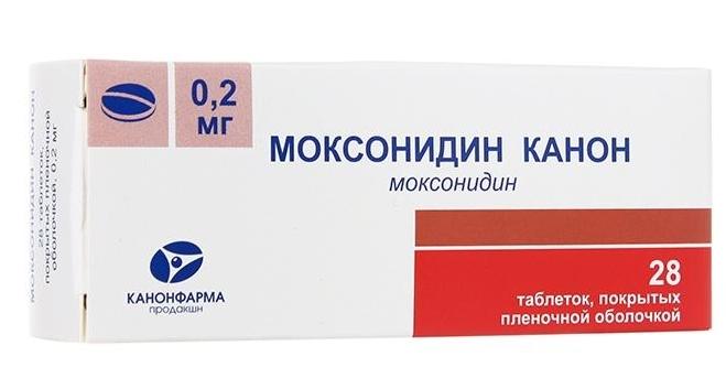 Моксонидин-Канон таб. п/о 0.4мг N28 (Р)#