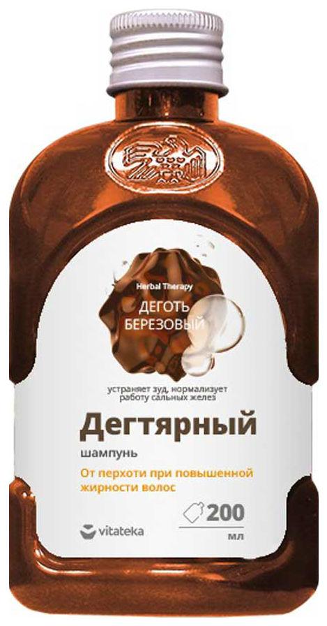 Vitateka Шампунь Дегтярный 200 мл от перхоти и пов.жирн.(Р)