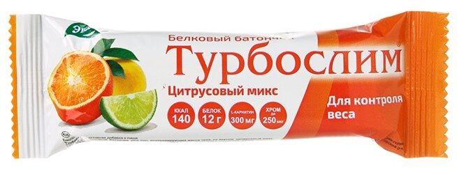 Турбослим белков.батончик 50г цитр.микс д/похуд. (Р) (ПТ)