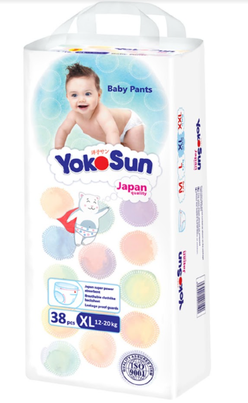 Подг.-трус.ЙокоСан р.XL (12-20кг) N38 (инд.пол.) (Р)