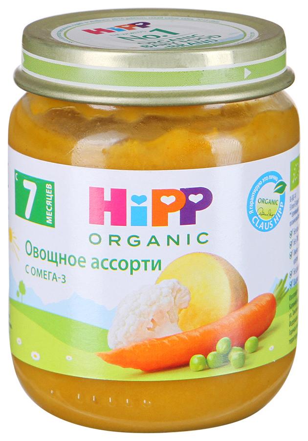 HiPP Пюре Овощное ассорти 125 г (7+)