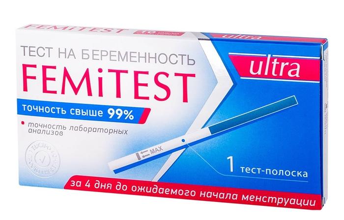 Тест-пол. Femitest ул./чувст N1 д/опр.берем. (Р)