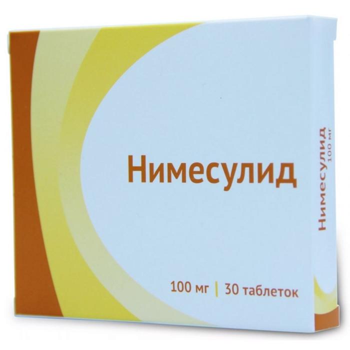 Нимесулид таб. 100мг N30 (Р) (Озон)