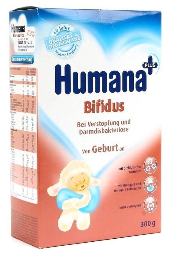 Humana Bifidus Сухая адаптированная молочная смесь