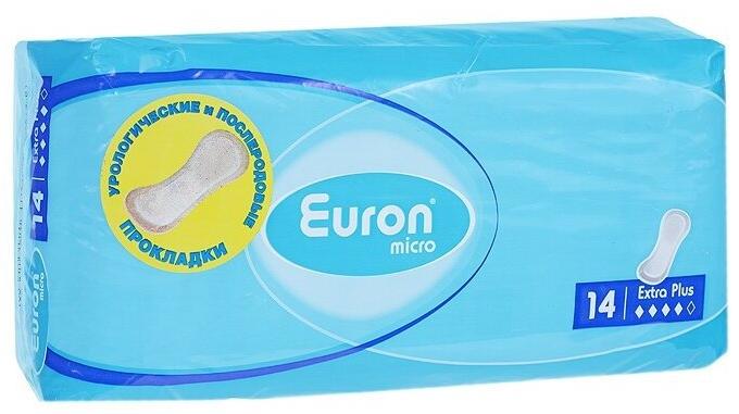 Прокладки послеродовые и урологические Euron Micro Extra Plus
