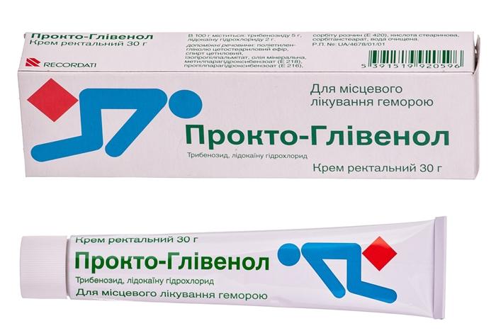 Прокто-гливенол крем 2% 30г (Р)