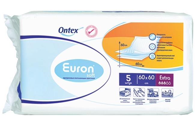 Простынь впитывающая Euron Soft Extra 60х60см №5
