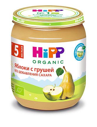 HiPP Пюре Яблоко-Груша 125 г (5+)