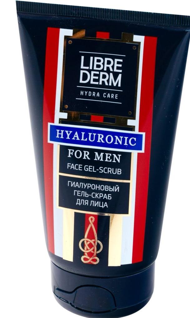 Librederm ForMen Гиалуроновый гель-скраб для лица 150 мл