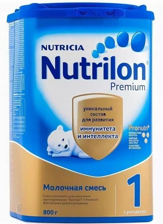 Nutrilon Premium-1 Сухая адаптированная молочная смесь 800 г (0+)