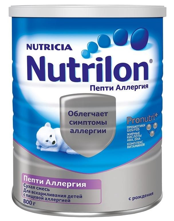 Nutrilon Пепти Аллергия Сухая адаптированная молочная смесь 800 г (0+)