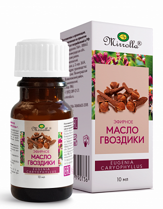 Масло эфир. Гвоздики 10мл (Р) Миррол.