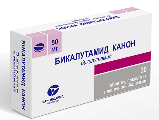 Бикалутамид-Канон табл.п/о 50мг N30 (Р)#