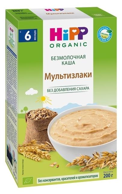 HiPP Безмолочная зерновая каша "Мультизлаки" 200 г (6+)