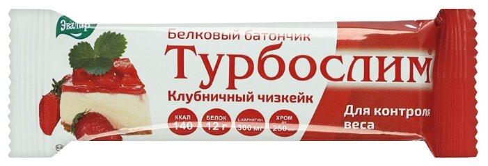 Турбослим белков.батончик 50г клубн.чизк. д/похуд. (Р) (ПТ)
