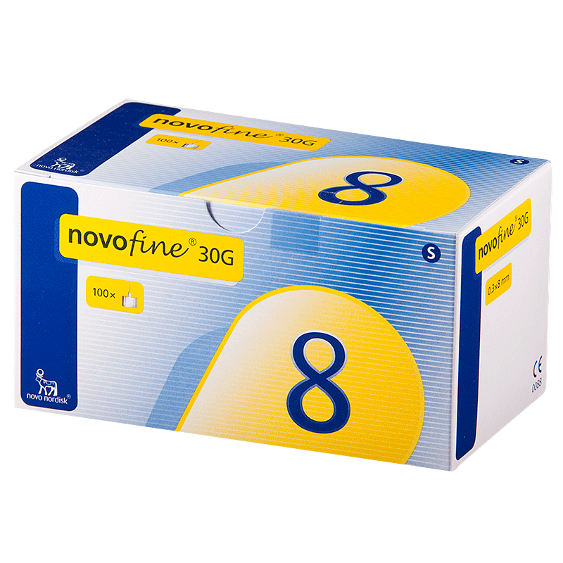 Игла д/шприц-ручки 30G(0.3х8) Novo-Fine N100 (Р)