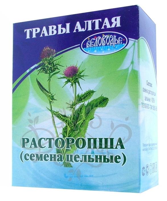 Расторопша семена цельные 50г