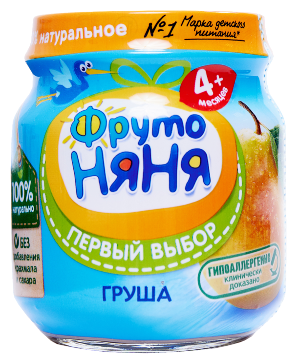Фруто Няня Пюре из груш
