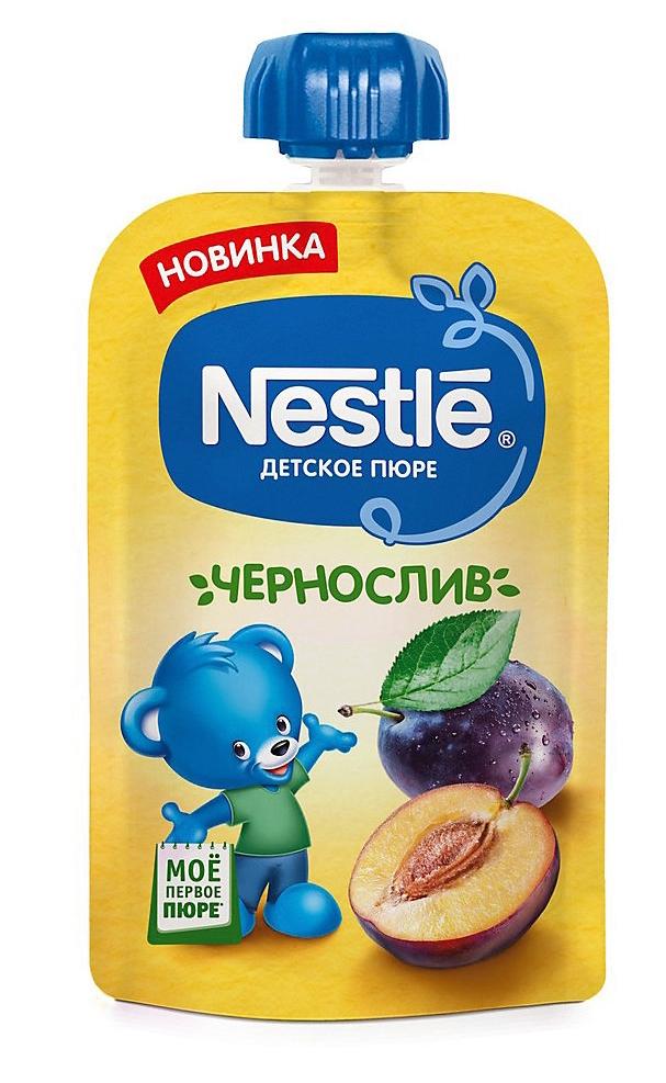 NESTLE Пюре Чернослив 90 г (4+) (пауч)