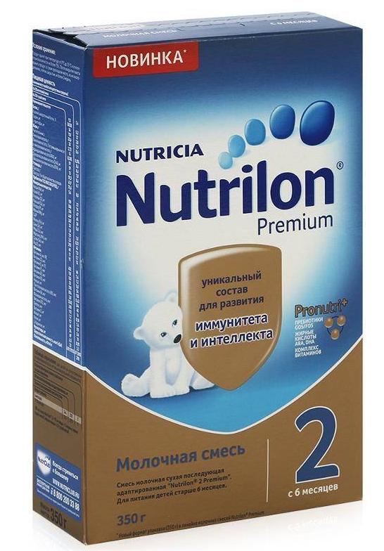 Nutrilon Premium-2 Сухая адаптированная молочная смесь 350 г (0+)