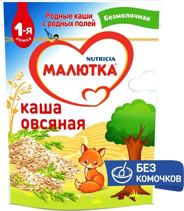 МАЛЮТКА безмолочная каша овсяная