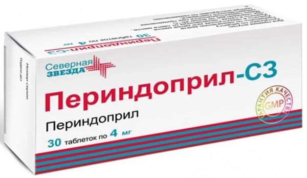 Периндоприл-СЗ таб. 4 мг N 30 (Р)#