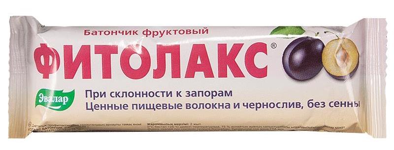 Фитолакс батончик фрук. 50г (Р) (ПТ)