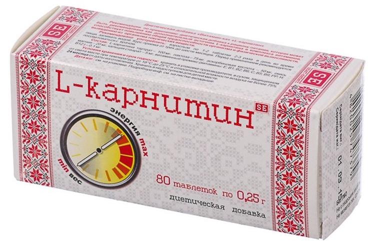 L-Карнитин таб.: 80 шт.