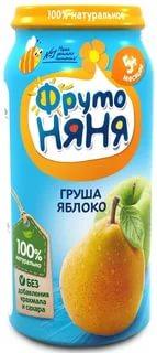 Фруто Няня Пюре из груш и яблок