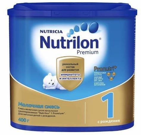 Nutrilon Premium-1 Сухая адаптированная молочная смесь 400 г (0+)
