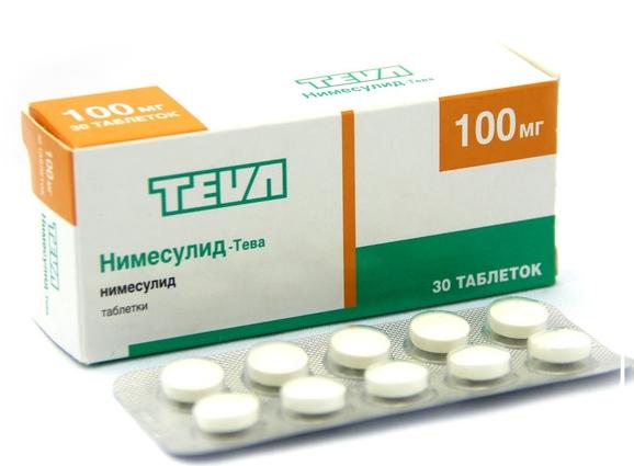 Нимесулид-Тева таб. 100мг N30 (Р)