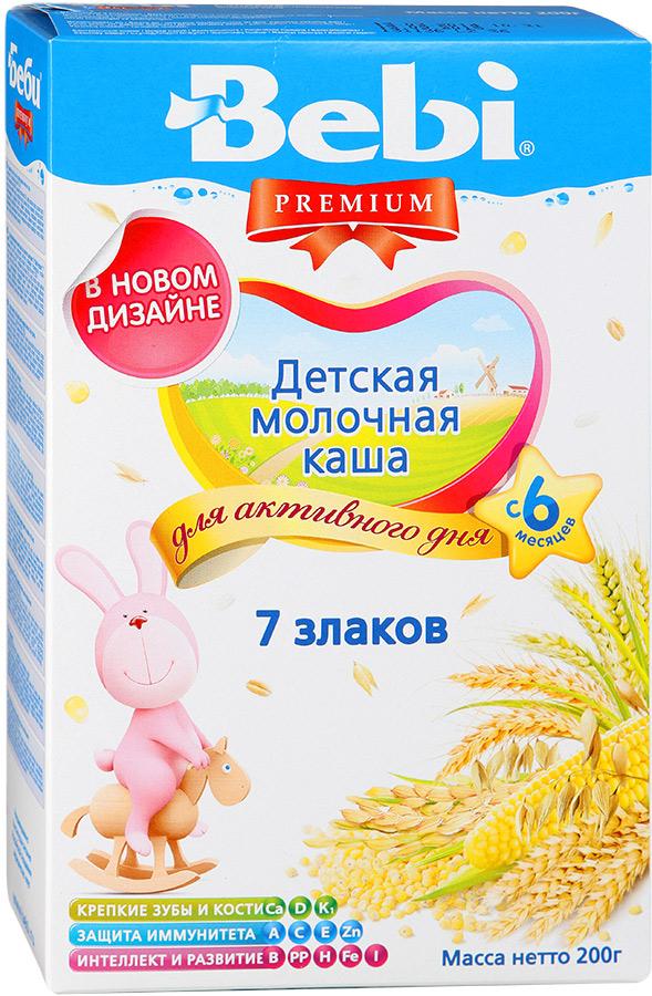 Bebi Premium Каша Молочная 7 злаков