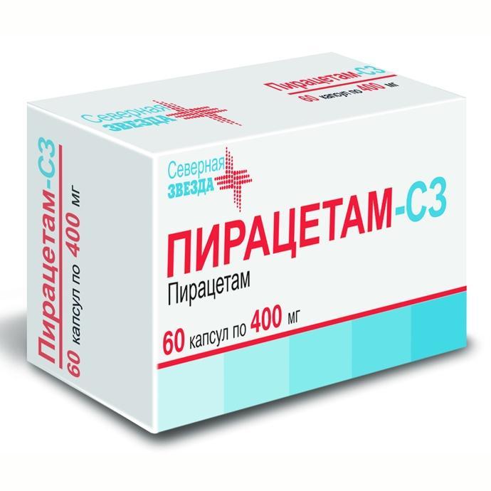 Пирацетам-СЗ капс. 400мг №60
