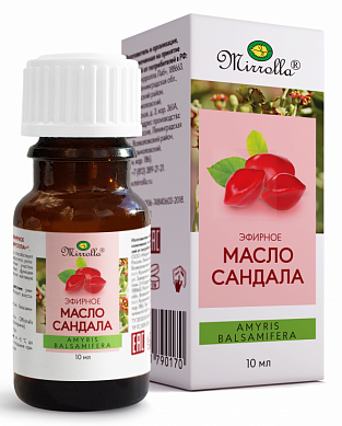 Масло эфир. Сандала 10мл (Р) Миррол.