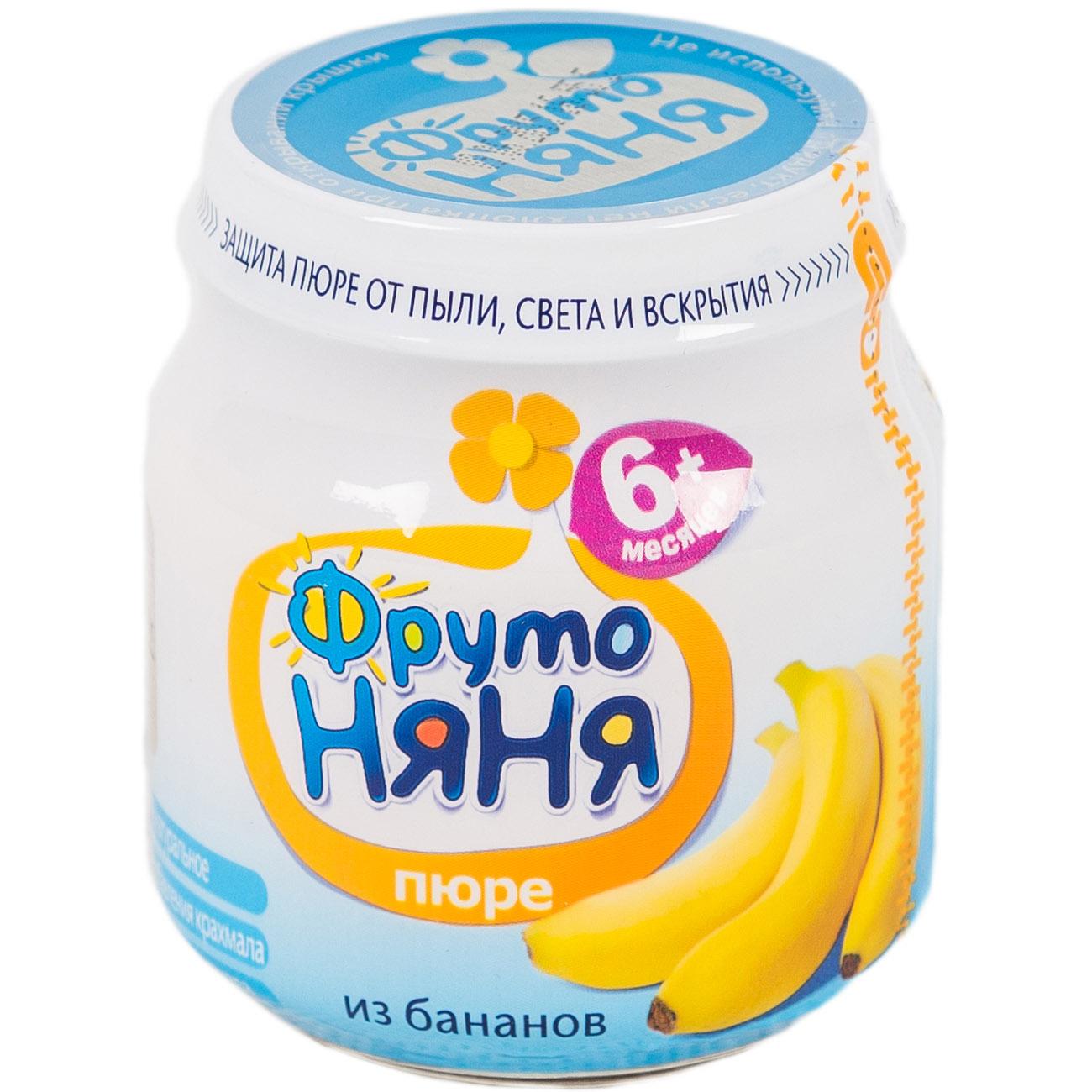 Фруто Няня Пюре из бананов