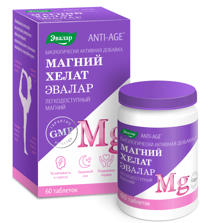 Магний хелат таб. N60 (Р) (ПТ)