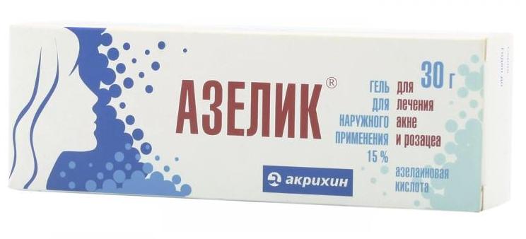 Азелик гель 15% 30г (Р) (Скинорен)