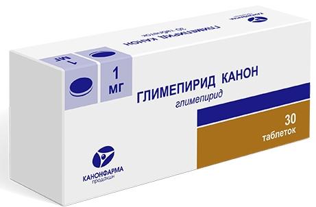 Глимепирид таб. 1 мг: 30 шт.