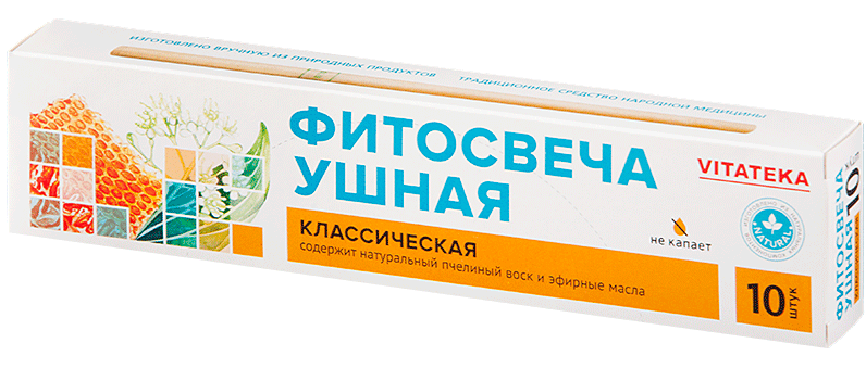 Фитосвечи ушные классические Vitateka: 10 шт.