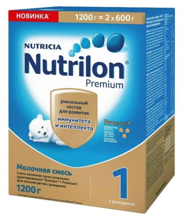 Nutrilon Premium-2 Сухая адаптированная молочная смесь 1200 г (0+)