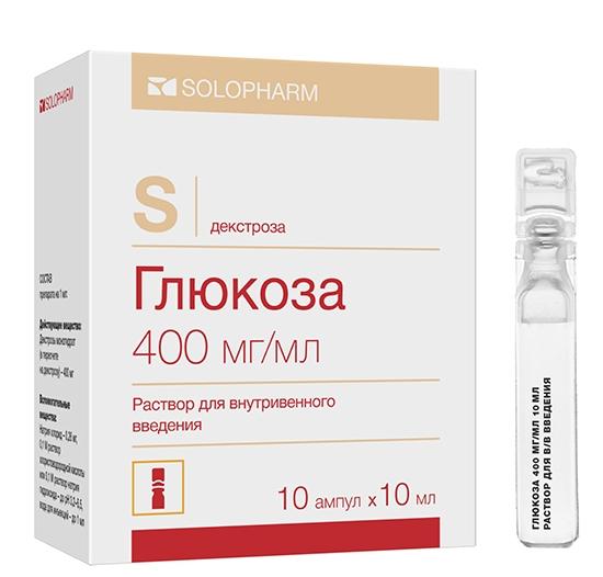 Р-р глюкозы 40% 10мл N10 п/э(Гротекс) (Р)#