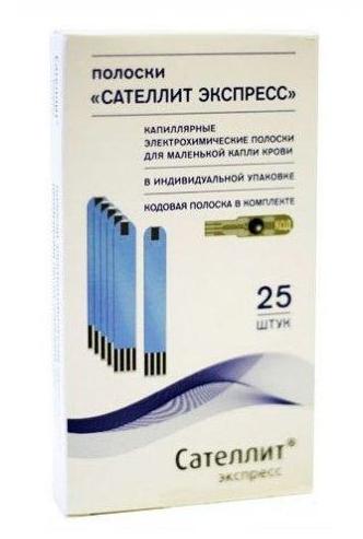 Тест-полоска Сателлит Экспресс N25 (Р)