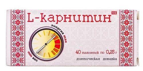 L-Карнитин таб.: 40 шт.
