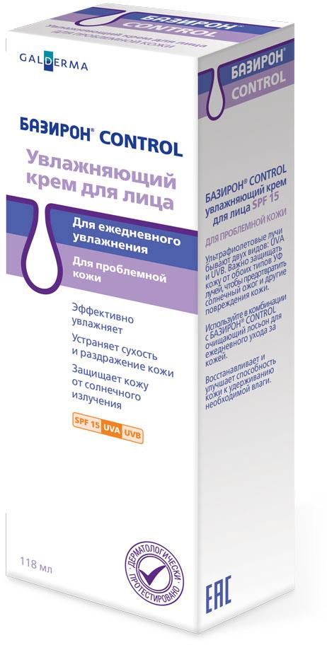 Базирон Control Крем для лица Увлажняющий SPF15 118 мл