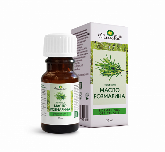 Масло эфирное Розмарин Мирролла 10мл