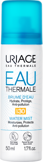 Урьяж Eau Thermale Спрей увлажняющий для обезвоженной кожи SPF30 50мл