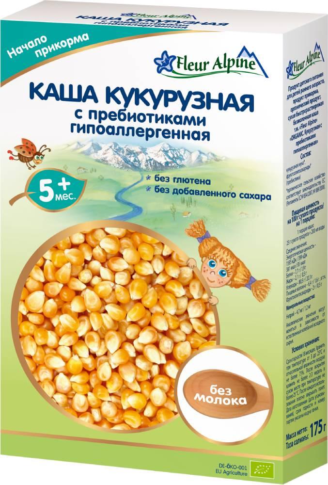 ФА Каша б/мол.кукуруз.с пребиот. 175г гипоал. 5мес.(Р) (ДПИ)
